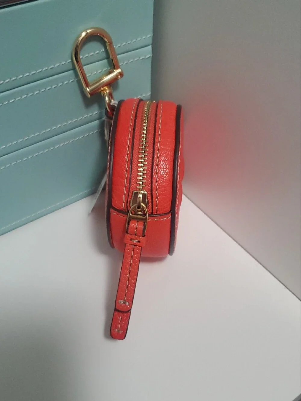 Tory Burch round leather